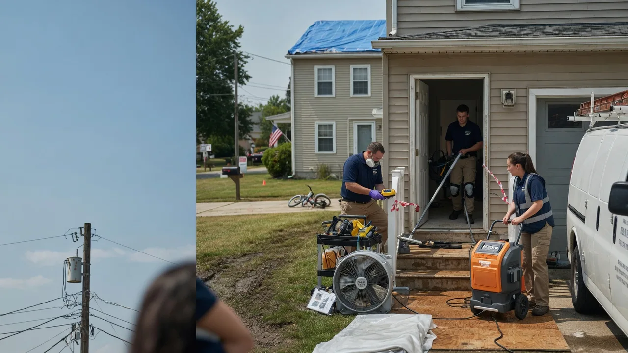 Water Damage Repair in Hunter, OK near me